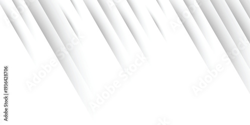 Futuristic Grey white background paper shine and layer element vector for presentation design. vector illustration art