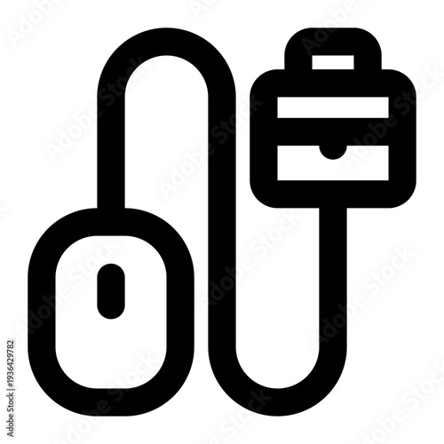 remote working icon for illustration