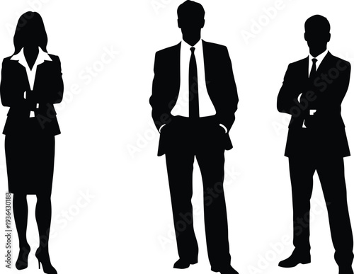 Set of female profile head silhouettes with different hairstyles including ponytails, buns, braids, short hair, long hair, and curly hair textures.