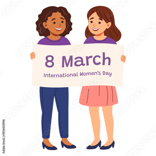 Women's International Day Illustration