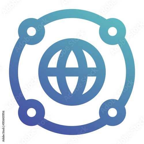 network icon for illustration
