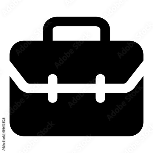 briefcase icon for illustration