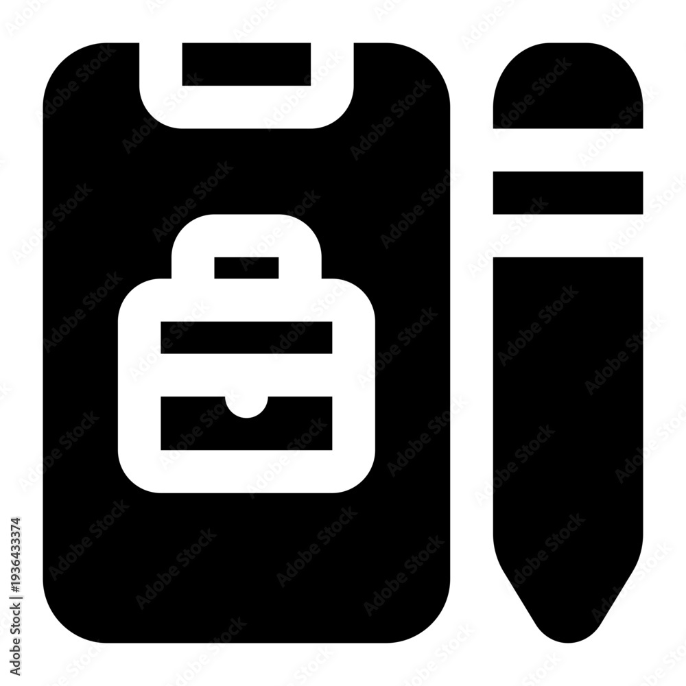 Obraz premium tablet icon for illustration