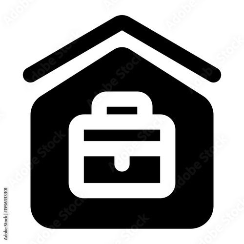 remote working icon for illustration