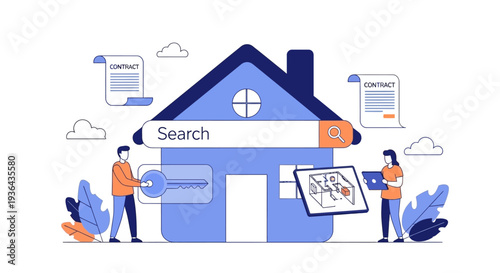 Logistics and transportation workers managing warehouse operations on a conveyor belt system with industrial machinery in the background