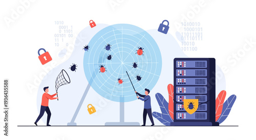 Logistics and transportation workers managing warehouse operations on a conveyor belt system with industrial machinery in the background