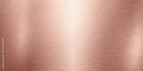 Abstract a sophisticated background captures the allure of brushed copper metal.