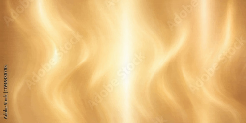 Abstract a dynamic, abstract display featuring waves of golden light radiating warmth and luminosity. evokes a sense of ethereal beauty, and the flowing design symbolizes movement and energy.