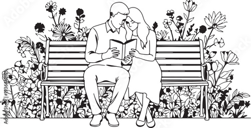 Couples Walking Hand in Hand. Solid icon set of Couples Walking Hand in Hand: couple holding hands, walking silhouettes, park path, sunset