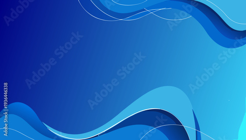 Abstract Blue Background with Subtle Texture and Light
