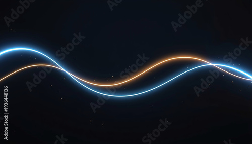Elegant Neon Flow — Luxury Minimal Edition