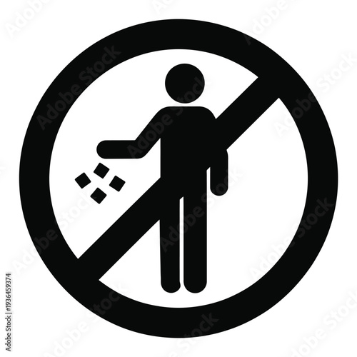 Black and white no smoking sign with person holding cigarette