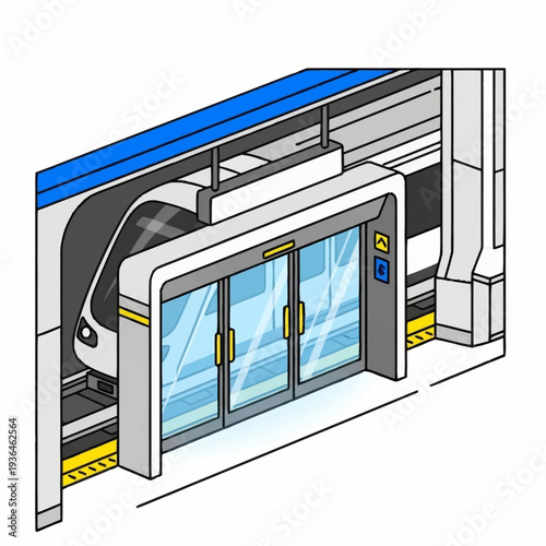 Automatic Sliding Glass Doors Entrance System.