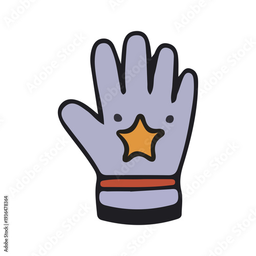 Doodle Magic Glove Icon
