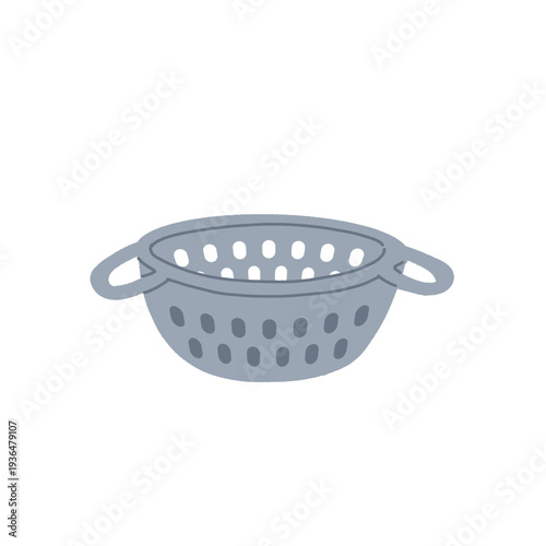 Kitchen Utensils and Cookware Set. Grater, Jars, Knives, Whisk, Colander, Teapot, Cutlery, Oven Mitt, Measuring Cup. Cooking Tools Collection Hand Drawn Vector Illustration