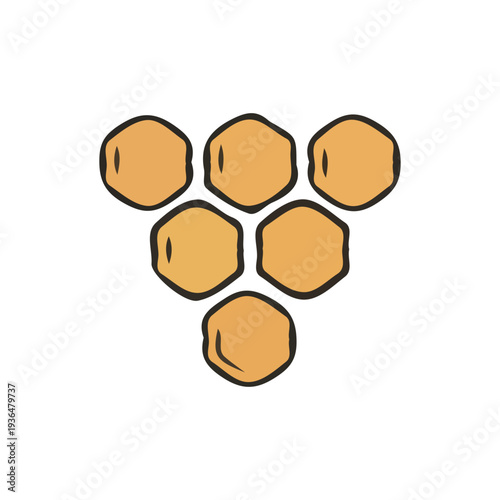 Honeycomb Cells Icon