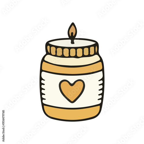 Aromatherapy Candle Jar Icon