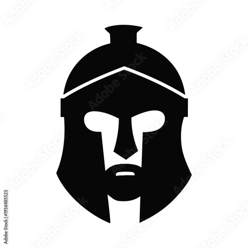 Warrior Helmet Battle Symbol