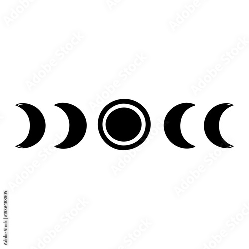 Moon Phases Icon