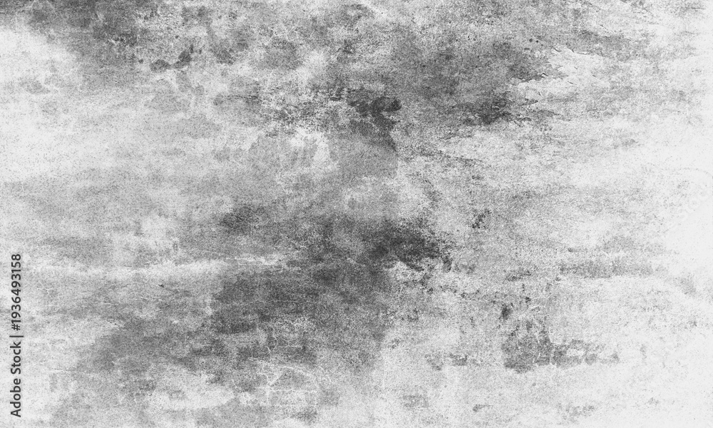 Fototapeta premium Grayscale Textured Grunge Background with Subtle Stains and Streaks