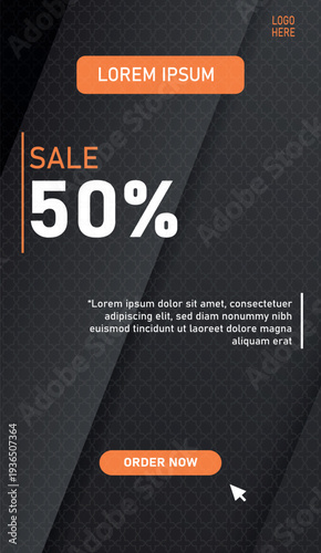 Sale instagram stories free vector and social media post