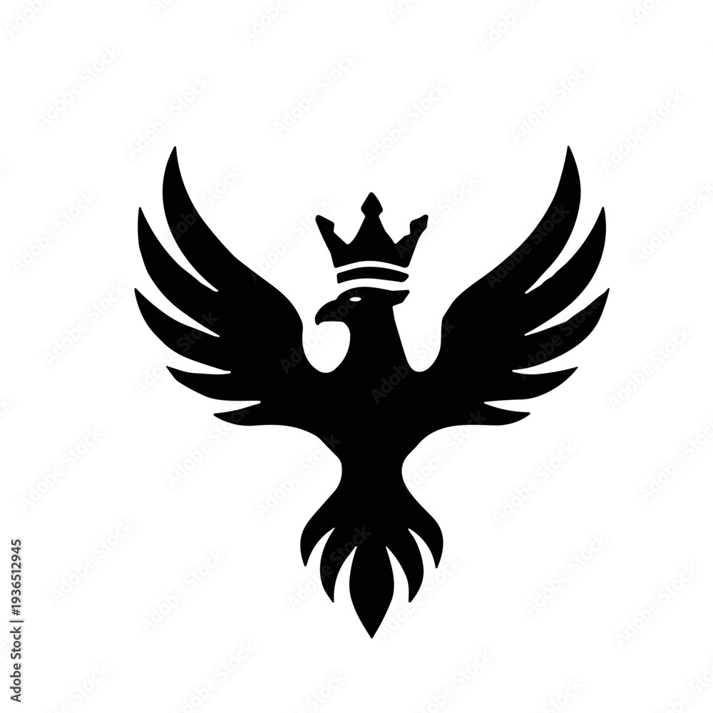 Obraz premium Poenix Shilhouette