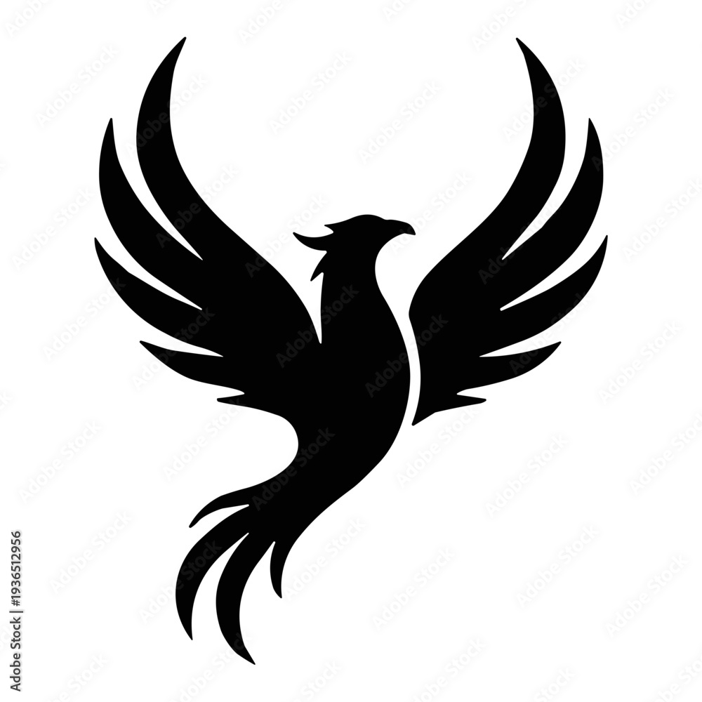 Obraz premium Poenix Shilhouette