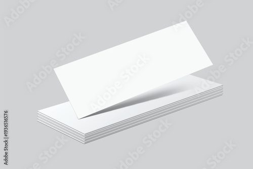 	
3D Realistic empty gift voucher card mockup isolated on background. Blank template for presentation discount, plastic coupon, train, movie, raffle, carnival, concert, festival, flyer or event ticket