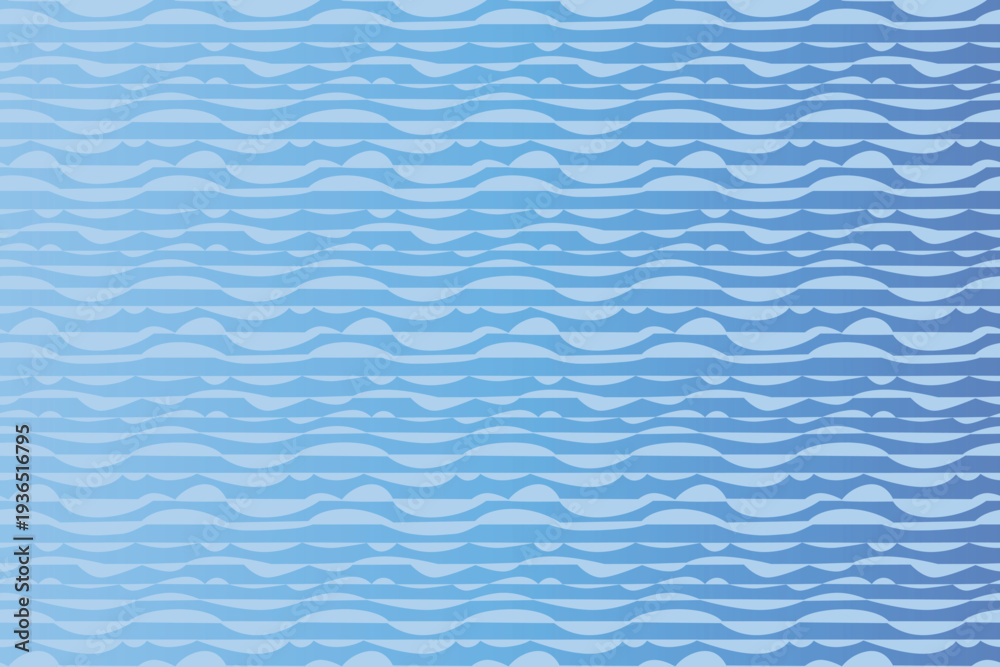 Obraz premium Blue Teal Gradient Wave Pattern Background