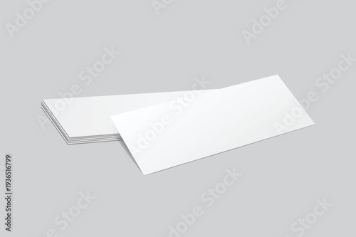	
3D Realistic empty gift voucher card mockup isolated on background. Blank template for presentation discount, plastic coupon, train, movie, raffle, carnival, concert, festival, flyer or event ticket