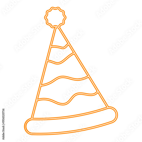 Outline Party Hat Icon
