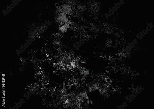 抽象水墨障壁画　壁紙