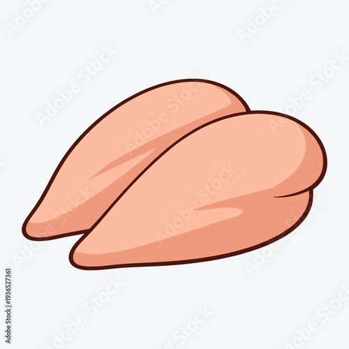 Delicious chicken breast fillets for healthy meal prep and cooking