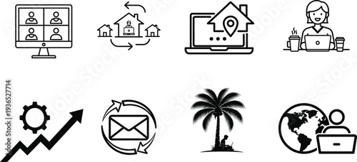 Remote work essentials virtual teams productivity and flexibility in a digital age