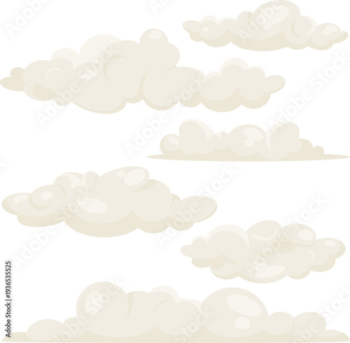 sey of cumulus clouds