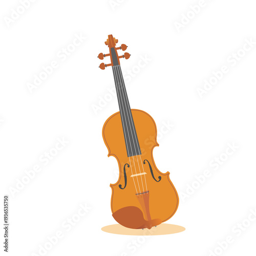 Make a Professional Violin Vector Image
