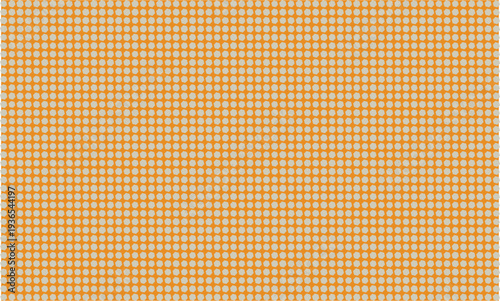 Seamless Orange Checkered Pattern Background – Small Geometric Grid Texture Design