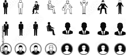 Detailed Black Silhouette Vector Illustration of a Male Marathon Runner Crossing the Red Finish Line Ribbon Isolated on White Background