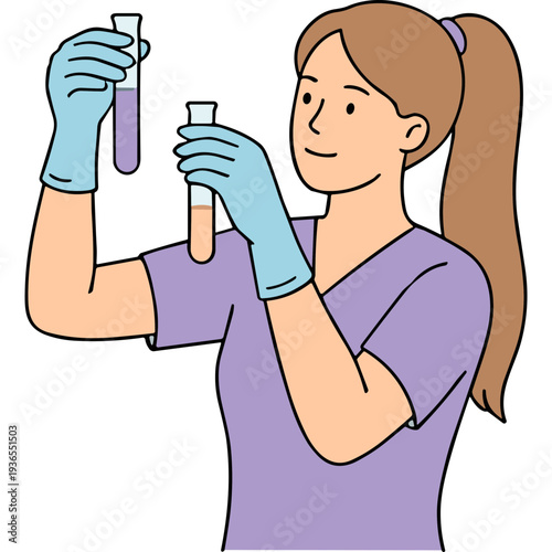 Students study with books and laptop  read and write together. Vector flat illustration of young people learning in education class  university or college library