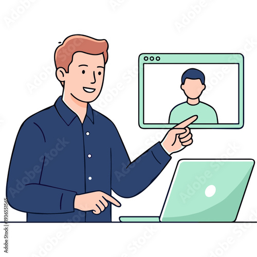 Students study with books and laptop  read and write together. Vector flat illustration of young people learning in education class  university or college library