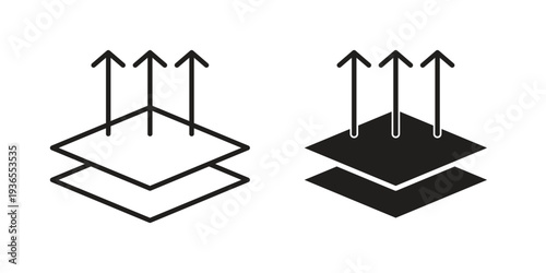 Breathable icon. filled flat sign for mobile concept. glyph and line symbols