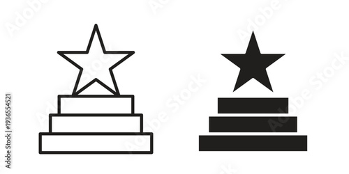 Competition icon. filled flat sign for mobile concept. glyph and line symbols