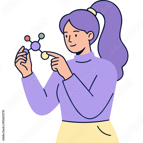 Students study with books and laptop  read and write together. Vector flat illustration of young people learning in education class  university or college library