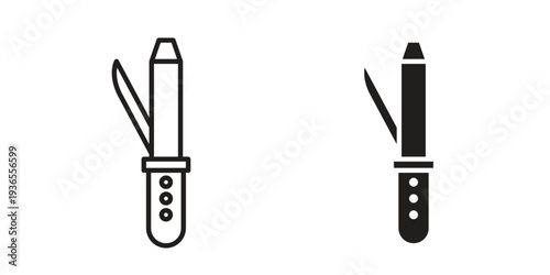 Hair curler icon. filled flat sign for mobile concept. glyph and line symbols