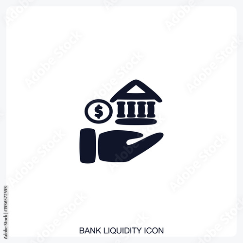 Bank Liquidity Icon