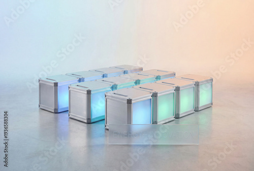 Modular battery energy storage clean technology green energy lithium battery battery cell battery module renewable power sustainable energy modern design Clean technology modular battery energy