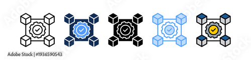 Functional Units Icon Multiple Style
