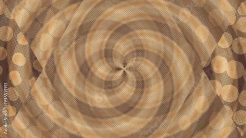 Brown Spiral Pattern Wooden Texture Background.