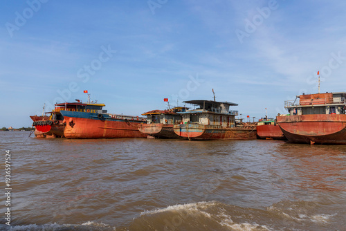 boat on the river