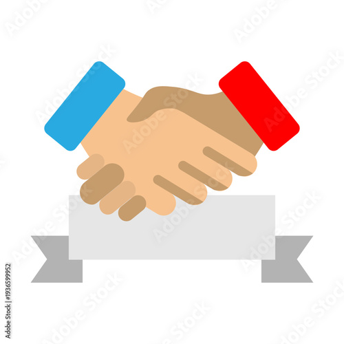 Trusted Badge Vector Flat Icon Design